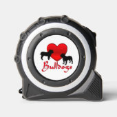 Heart Bulldogs Rolmaat (Voorkant)