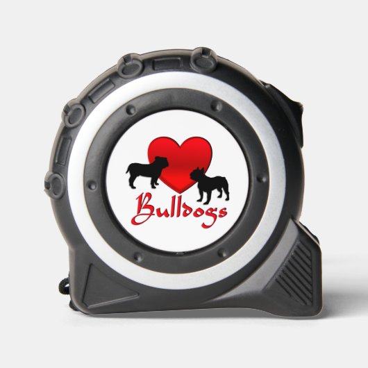 Heart Bulldogs Rolmaat (Voorkant)