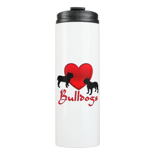 Heart Bulldogs Thermosbeker (Voorkant)