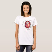 Heart Busting Through Chest T-Shirt (Voorkant volledig)
