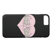 Heart Butt Hug Skeleton Hands Classic Case-Mate iPhone Case (Achterkant (Horizontaal))