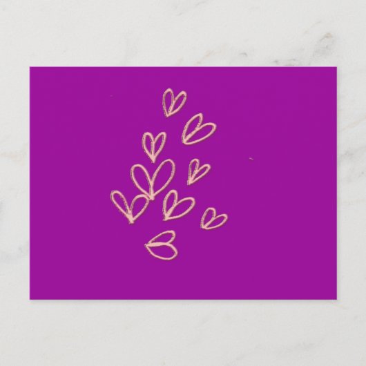 Heart Butterflies Briefkaart (Voorkant)
