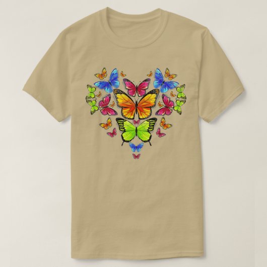 Heart Butterfly (1) T-shirt (Design voorkant)