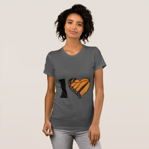 Heart Butterflys Wing Photography Top