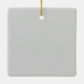 Heart Caduceus  Keramisch Ornament (Achterkant)