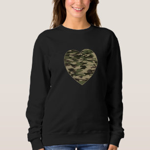 Heart Camoflauge Clothing Women Mannen Camo Milita Trui