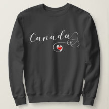 Heart Canada Sweatshirt, Canadese vlag