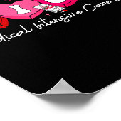 Heart Candy Micu Nurse Valentine's Day Medical Cri Poster (Hoek)
