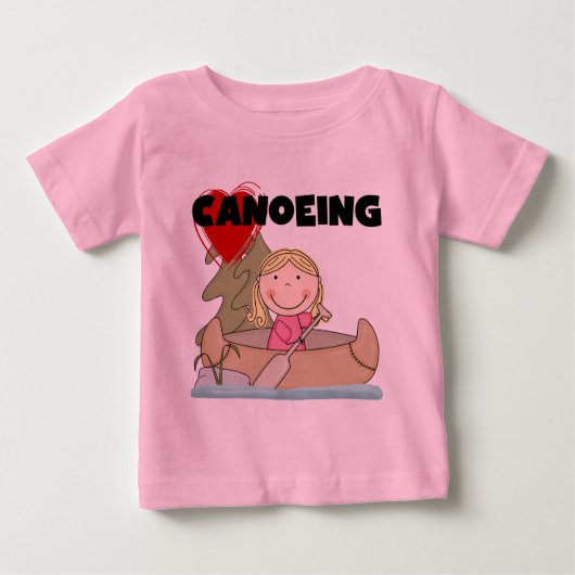 Heart Canoeing Tshirts en Gifts (Voorkant)