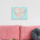 Heart Canvas afdrukken (Insitu (Woonkamer))