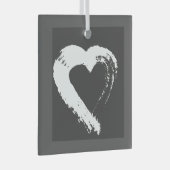 Heart Car Ornament (Voorkant Rechts)