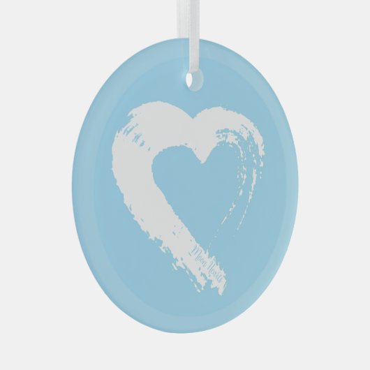 Heart Car Ornament (Voorkant Rechts)