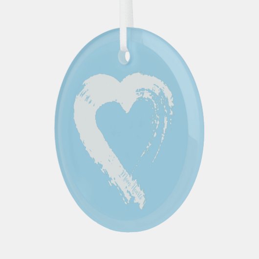 Heart Car Ornament (Voorkant links)