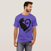 Heart Cat vrienden T-shirt (Voorkant volledig)