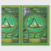 Heart Chakra Action Wrapping Paper Cadeaupapier (Vlak)