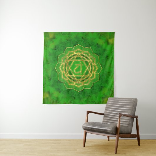 Heart chakra - Anahata Wandkleed (In situ)