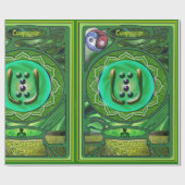 Heart Chakra Compassion Wrapping Paper Cadeaupapier (Vlak)