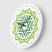 Heart Chakra Energy Wall klok (Hoek)