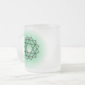 Heart Chakra Glass Mok (Voorkant links)