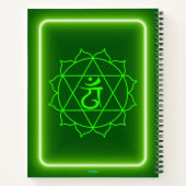 Heart Chakra Journal notitieboek (Achterkant)