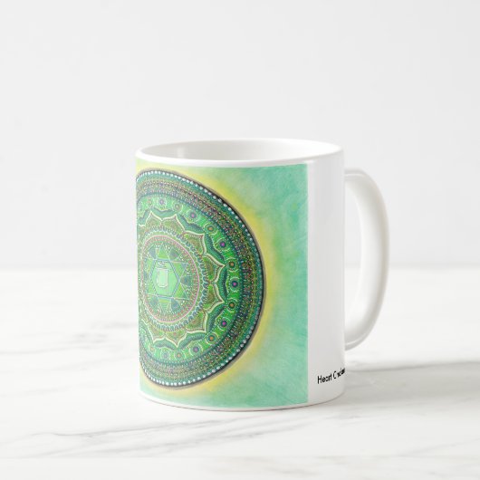 Heart Chakra Mandala Mok (Voorkant rechts)
