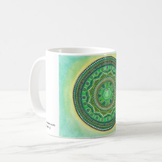 Heart Chakra Mandala Mok (Voorkant links)