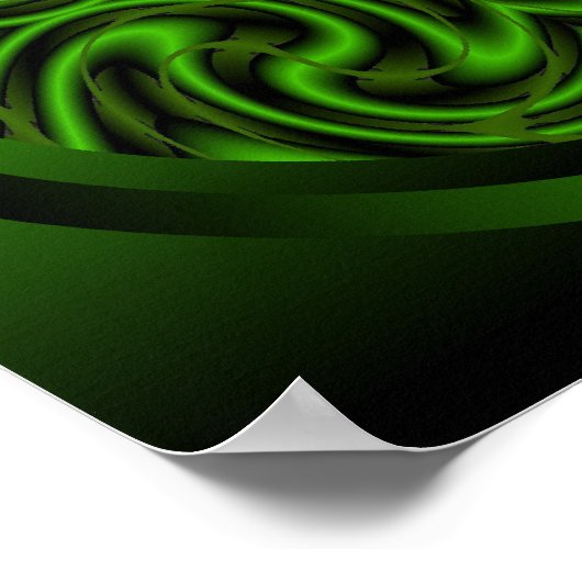 Heart Chakra Mandala Poster (Hoek)