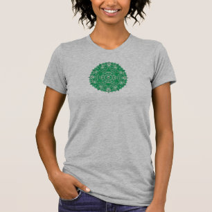 Heart Chakra Mandala Womens T-shirt
