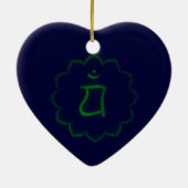 Heart Chakra Ornament (Achterkant)