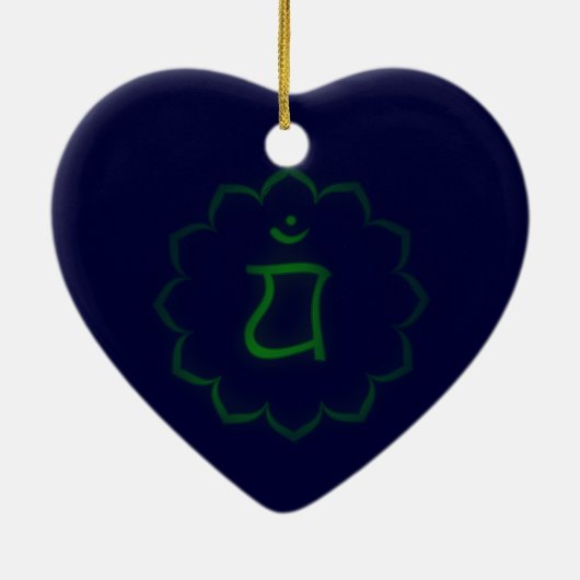 Heart Chakra Ornament (Achterkant)