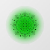 Heart Chakra Raamsticker (Vel)