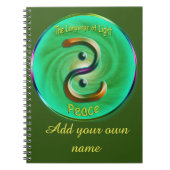 Heart Chakra - Symbool van het Notitieboek van de  (Voorkant)