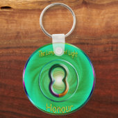 Heart Chakra - Symbool van Honor Sleutelhanger (Voorkant)