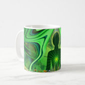 Heart Chakra - Symbool van verborgen werelden Koffiemok (Voorkant links)