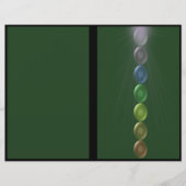 Heart Chakra Tri Fold Brochure Flyer (Voorkant)