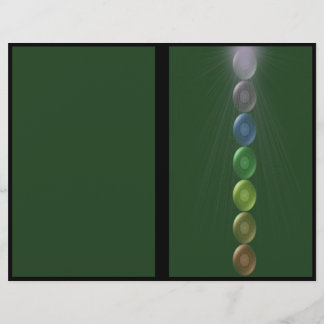 Heart Chakra Tri Fold Brochure Flyer