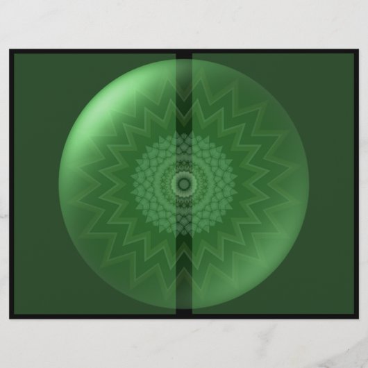 Heart Chakra Tri Fold Brochure Flyer (Achterkant)