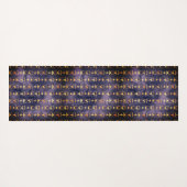 Heart Chakra Yoga Mat | Green Lotus for Healing (Achterkant (horizontaal))