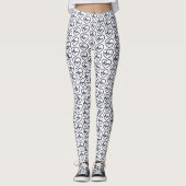 Heart Check All-Over-Print Leggings (Voorkant)