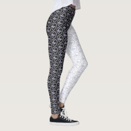 Heart Check All-Over-Print Leggings