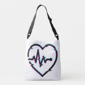 Heart Check All-Over-Print Tas (Achterkant)