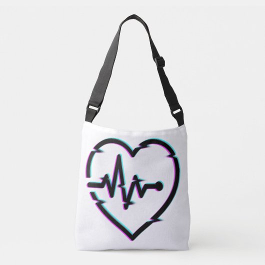 Heart Check All-Over-Print Tas (Voorkant)