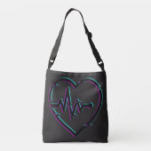 Heart Check All-Over-Print Tas (Achterkant)