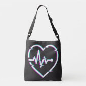 Heart Check All-Over-Print Tas (Achterkant)