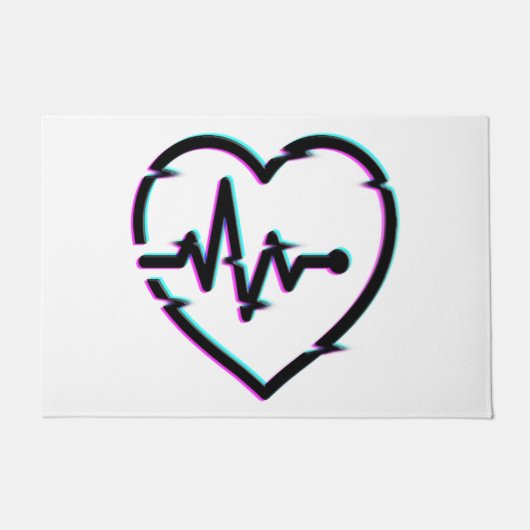 Heart Check Deurmat (Voorkant)
