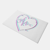 Heart Check Deurmat (Schuin)