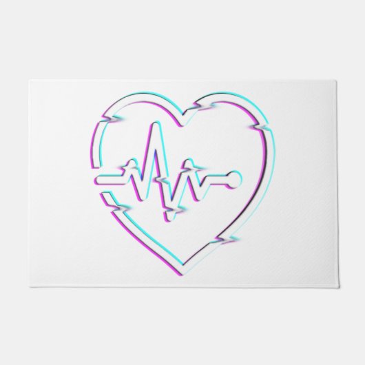 Heart Check Deurmat (Voorkant)