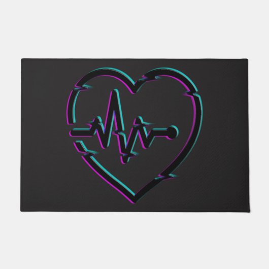 Heart Check Deurmat (Voorkant)