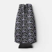 Heart Check Foam Bottle Cooler (Achterkant)