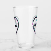 Heart Check Glass Cup Glas (Rechts)